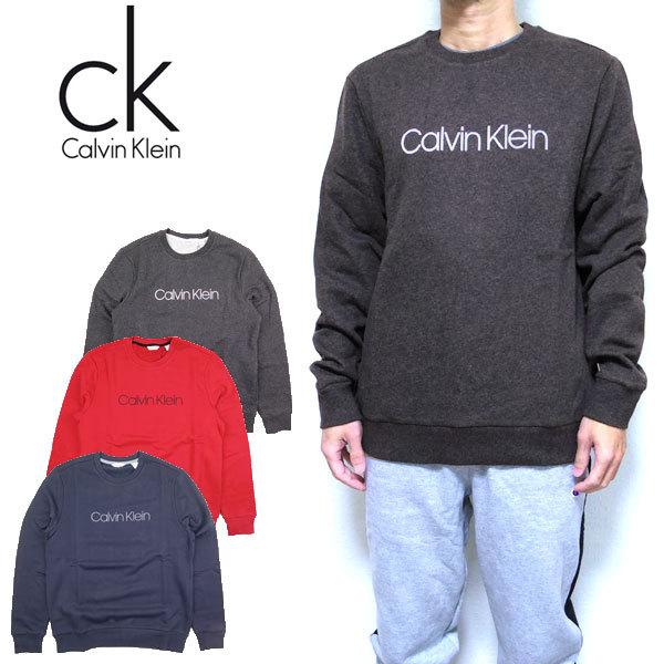 カルバンクライン トレーナー メンズ Calvin Klein Herringbone Logo スウェット 40AC825 裏起毛 セール