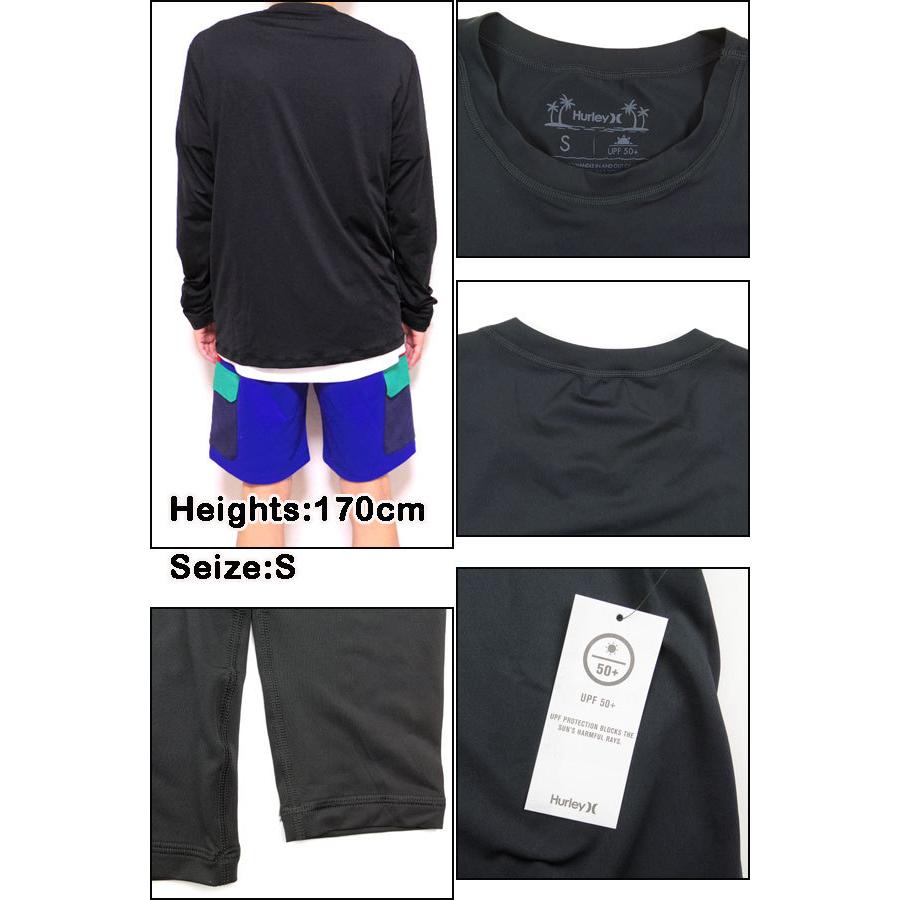 楽天スーパーセール ハーレー ラッシュガード メンズ Tシャツ Hurley 水着 長袖 Oneamp 0nly Hybrid Tee サーフt 21新作 Mat Cisama Sc Gov Br