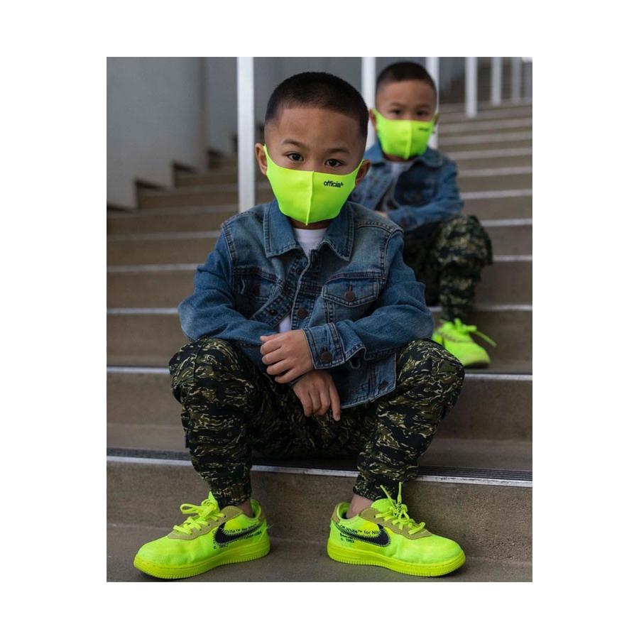 キッズ マスク ブランド 子供用 おしゃれ Official Kids Face Mask ポリウレタン ３枚セット 洗える Of 002 Reason 通販 Yahoo ショッピング
