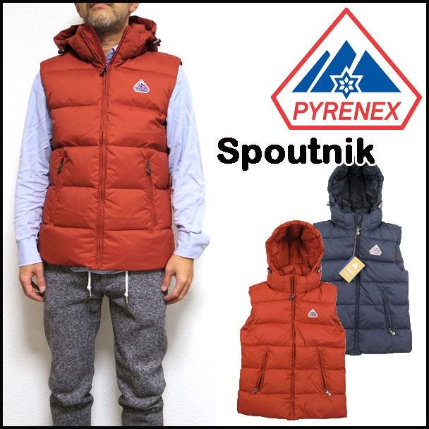 ダウンベスト メンズ PYRENEX ピレネックス SPOUTNIK VEST MAT｜reason