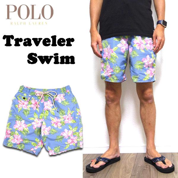 ラルフローレン 水着 メンズ アロハ サーフトランクス Traveler Swim Trunk ブランド 新入荷 流行