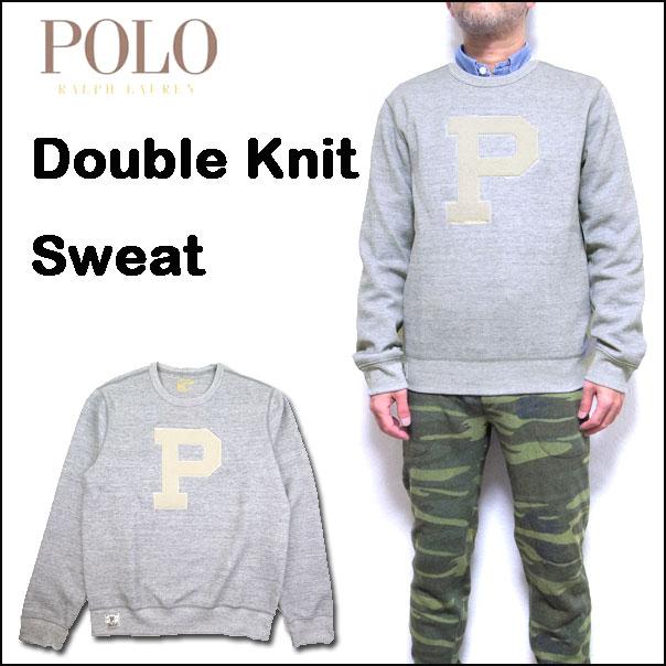 double knit sweatshirt ralph lauren