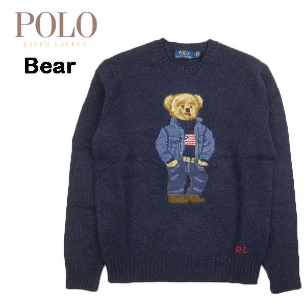 ラルフローレン ポロベア メンズ セーター Ralph Lauren Polo Bear Sweater :rlm-279:REASON