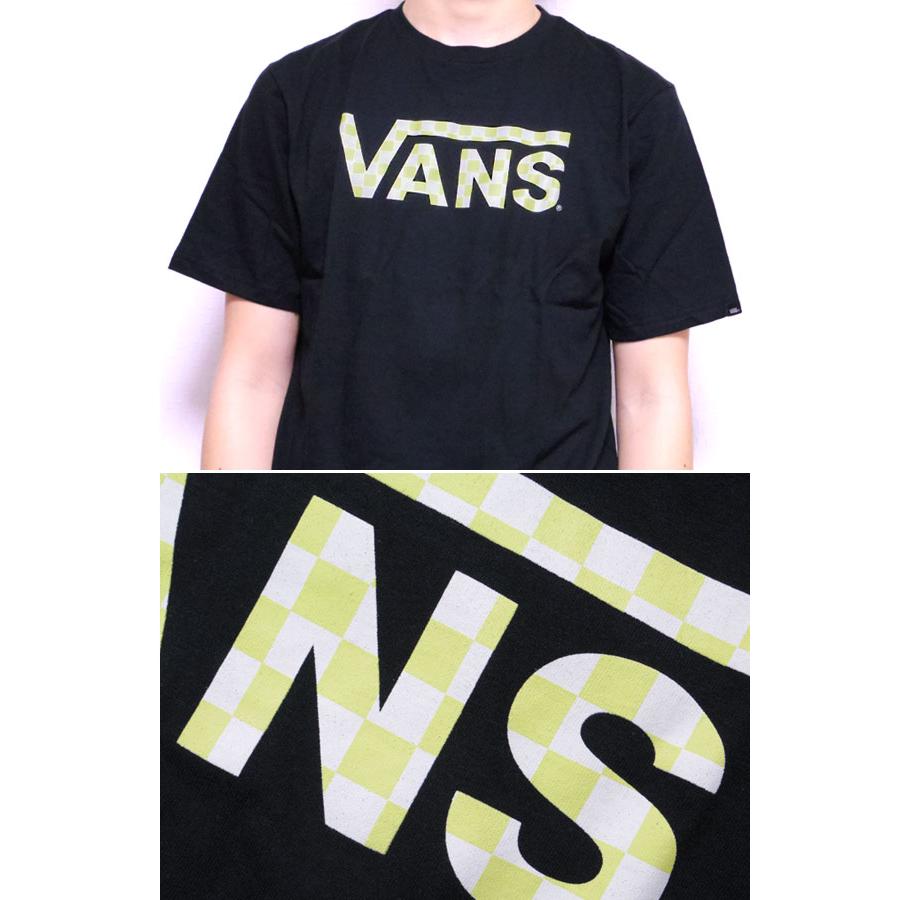 バンズ キッズ Tシャツ VANS ボーイズ BOYS CLASSIC LOGO FILL チェッカー ブランド 半袖｜reason｜06