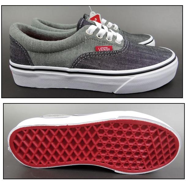 バンズ VANS キッズ エラ スニーカー ERA(Jersey&Denim) ジュニア vnk212REASON 通販