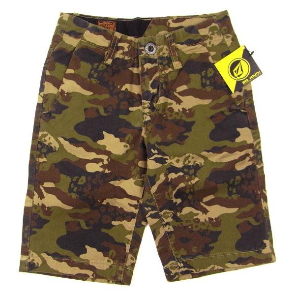 VOLCOM ボルコム ハーフパンツ キッズ ジュニア FACETED SHORT VOLCOM ボルコム ハーフパンツ キッズ ジュニア FACETED SHORT