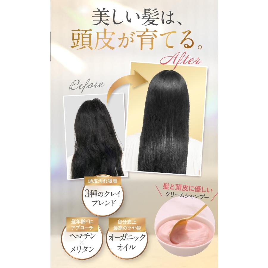 ESTH クレイヘッドスパシャンプー 380g ラグジュアリーサボンの ESTH クレイヘッドスパシャンプー 380g ラグジュアリーサボンの