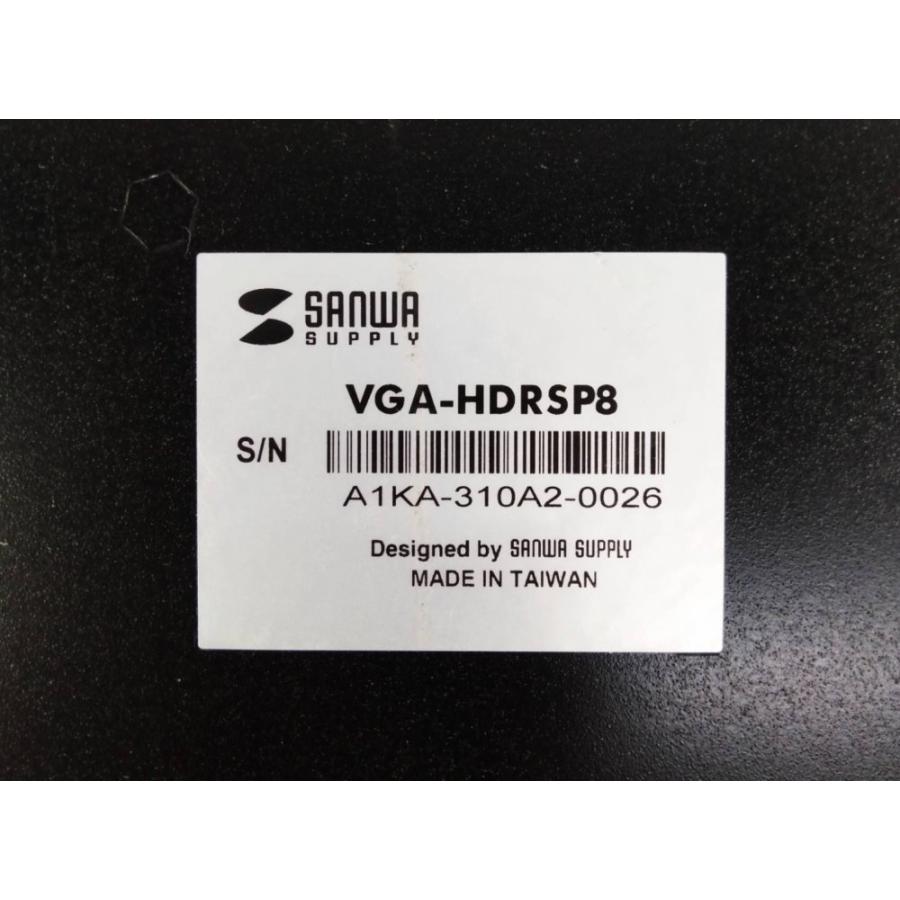 サンワサプライ 4K/60Hz・HDR対応HDMI分配器(8分配) VGA-HDRSP8｜rebellious｜06