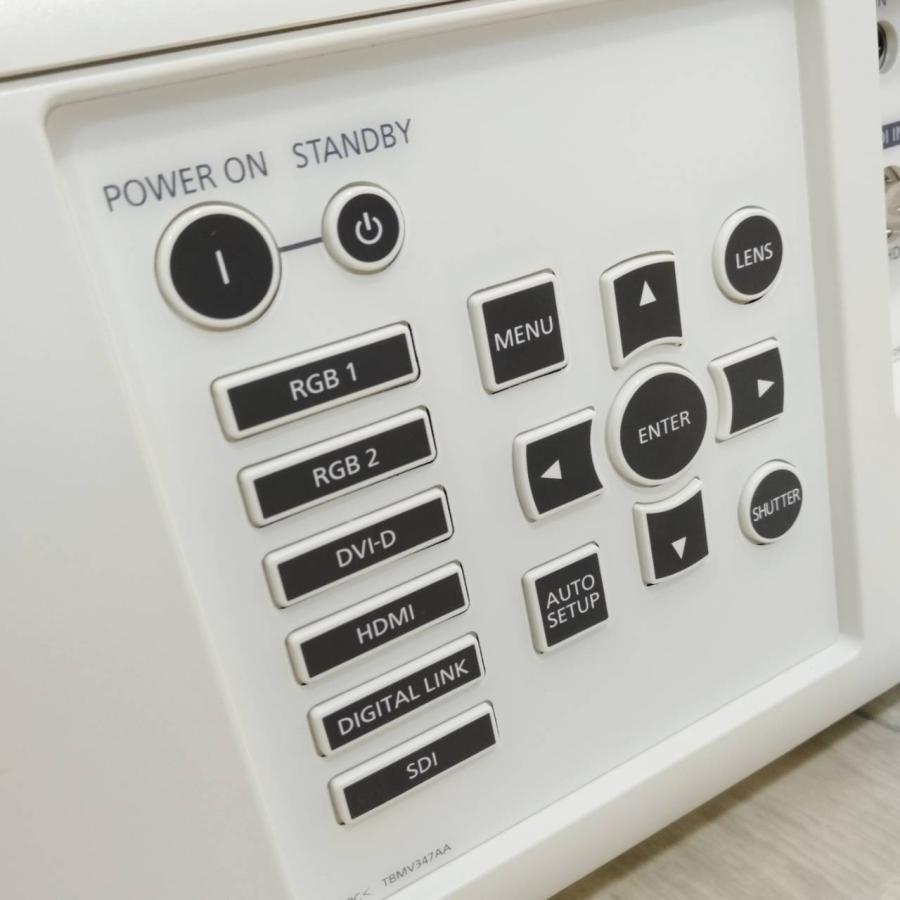 ② パナソニック 業務用プロジェクター 現状ランプ使用時間 ② パナソニック 業務用プロジェクター 現状ランプ使用時間
