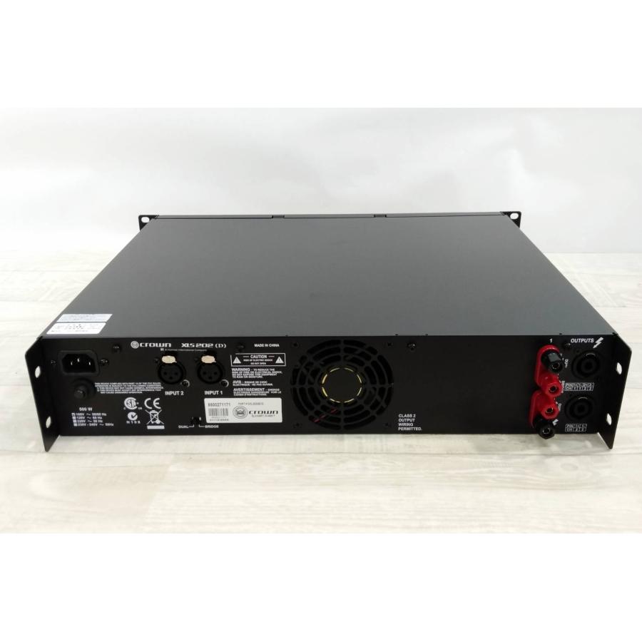 生産終了品】クラウン Amcron パワーアンプ XLS202(D) ヒビノ 生産終了品】クラウン Amcron パワーアンプ XLS202(D) ヒビノ