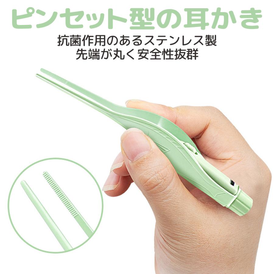 耳かき ライト 耳掃除 光る耳かき ピンセット ライト付き 子供 耳掻き 赤ちゃん usb | ブランド登録なし | 13