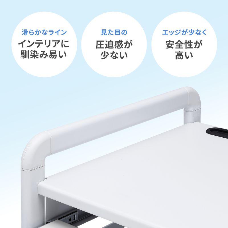 アウトレット SOHO ラック マルチ 収納 機器 設置 総耐荷重 200kg キャスター 堅牢 PC パソコン_2