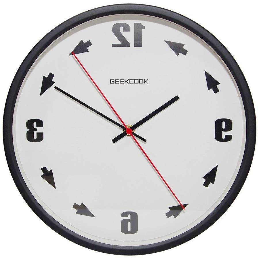 反転 壁掛け 時計 反対 逆回転 反時計回り 鏡面 鏡 逆転 メタル 金属 ウォール クロック 化粧鏡 インテリア 雑貨 ブラック Ns Gyclock Bk Ma 148 Bk Rebias Yahoo 店 通販 Yahoo ショッピング