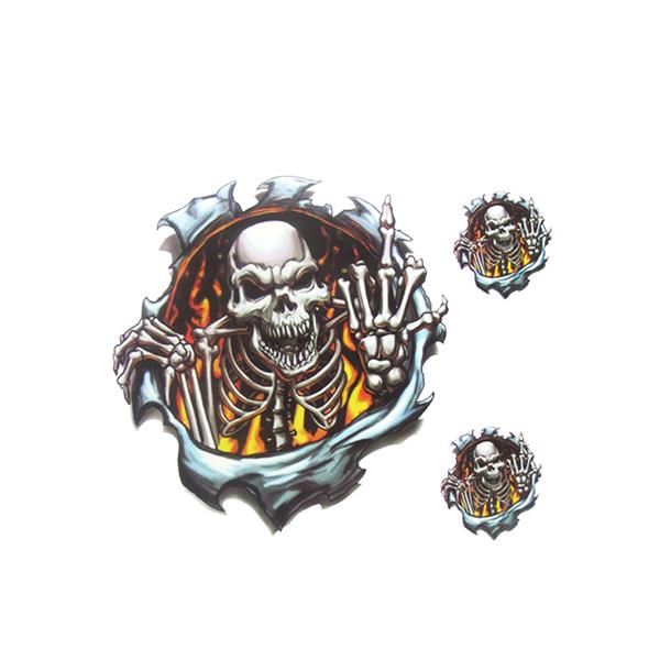 ファッキン スカル ステッカー 大小 セット ドクロ 骸骨 地獄 ヘル ファイア イラスト ガイコツ カスタム Skull Ns Rebias Yahoo 店 通販 Yahoo ショッピング