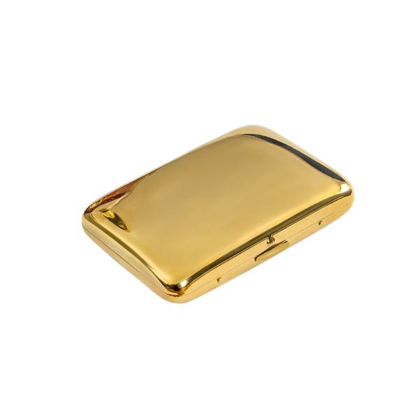 ゴールド シガーケース プレーン タバコ シガレットケース 金メッキ