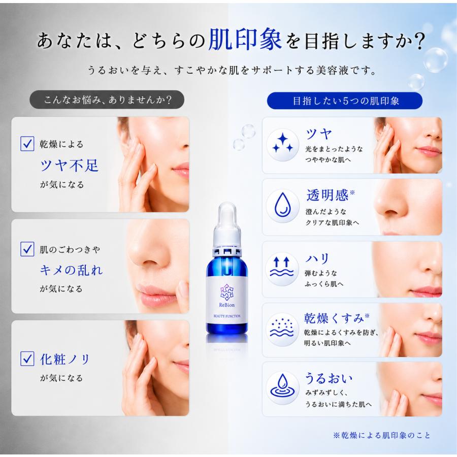 【ヒト幹細胞】リビオン ビューティーファンクション 美容液レックスクリームジェル ReBion（リビオン） 美容液 エクソソーム ヒト幹細胞 エイジングケア