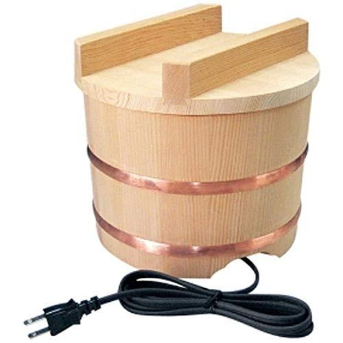 (中古品)熱研 おひつ ナチュラル 直径275x高さ175mm NS-24E