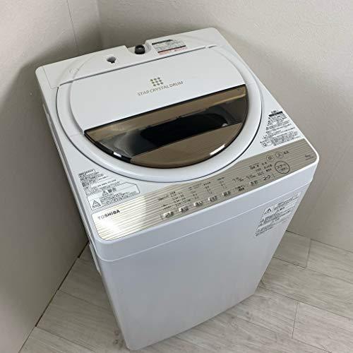 公式ショップ Re-birth(中古品)東芝 全自動洗濯機 6kg ステンレス槽