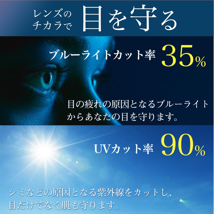 老眼鏡 遠近両用 おしゃれ メガネ ３ヶ月保証 ケース付き 累進レンズ ブルーライトカット ユニセックス シニアグラス ネイビー ブラウン 1.5 2.0 2.5 PrePiar｜rebirthlife21｜03