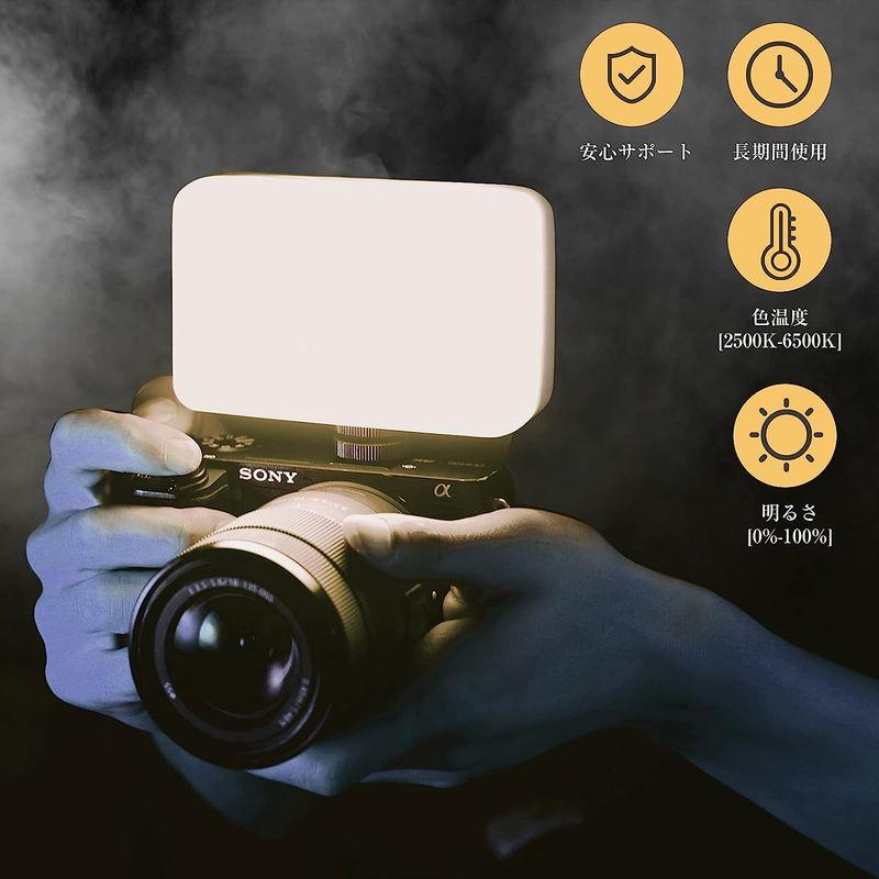 Ulanzi VL200 LEDビデオライト 撮影用ライト 2500K-9000K 無段階調光 撮影照明ライト Type-C 充電式 照明ラ｜rebon｜05