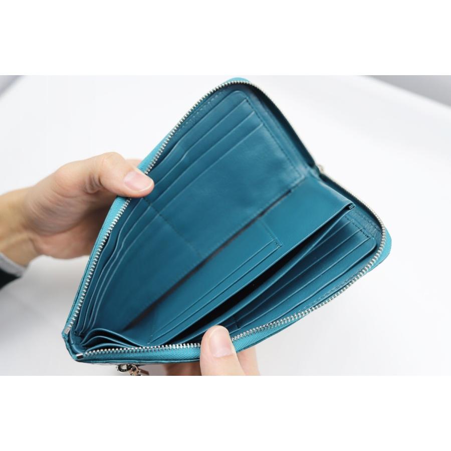 クロコL字ファスナー カルムウォレット(財布 本革 クロコダイル クロコL字ファスナー カルムウォレット(財布 本革 クロコダイル
