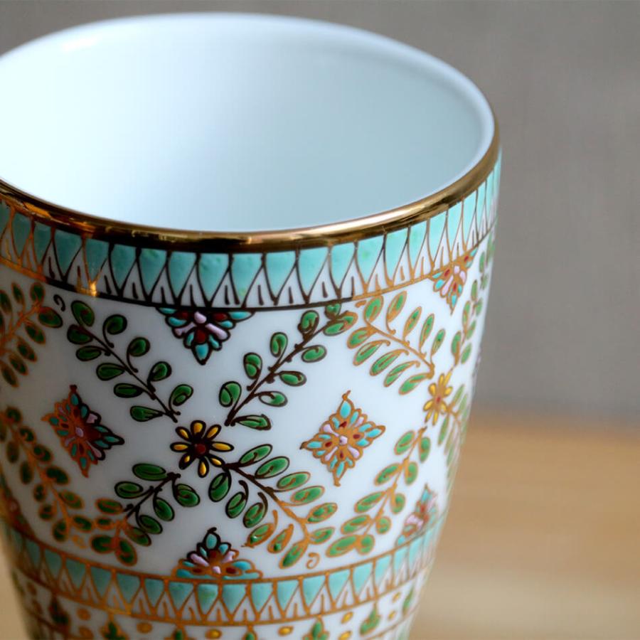 ワイングラス 酒器 日本酒 焼酎グラス ベンジャロン焼き