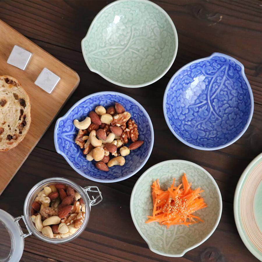 小鉢 取っ手付き 取り鉢 セラドン焼 セラドン焼き タイ王国 焼き物