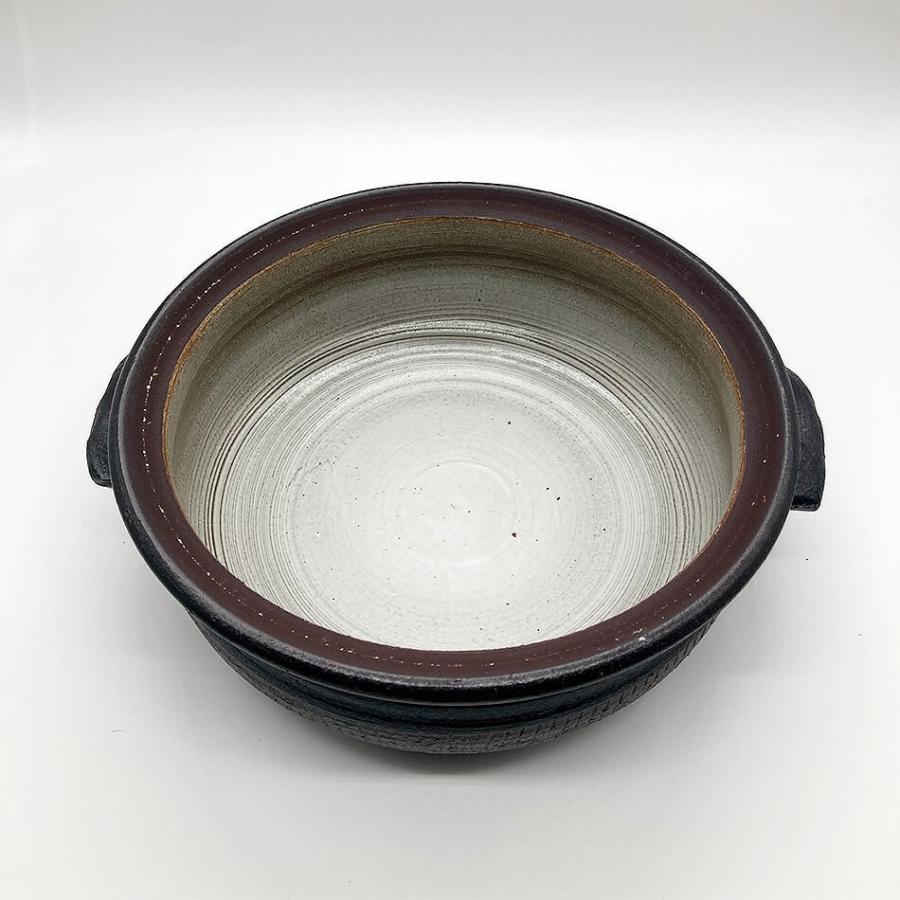小石原焼 小石原焼き 土鍋 S 白 黄/黒 選べる2カラー マルワ窯 小石原焼 小石原焼き 土鍋 S 白 黄/黒 選べる2カラー マルワ窯