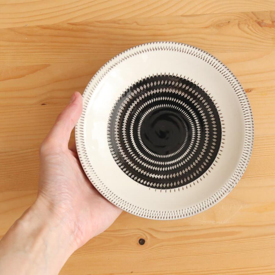 小石原焼 小石原焼き 5寸皿 飛び鉋 15.5cm 2カラー 森喜窯 森山健治