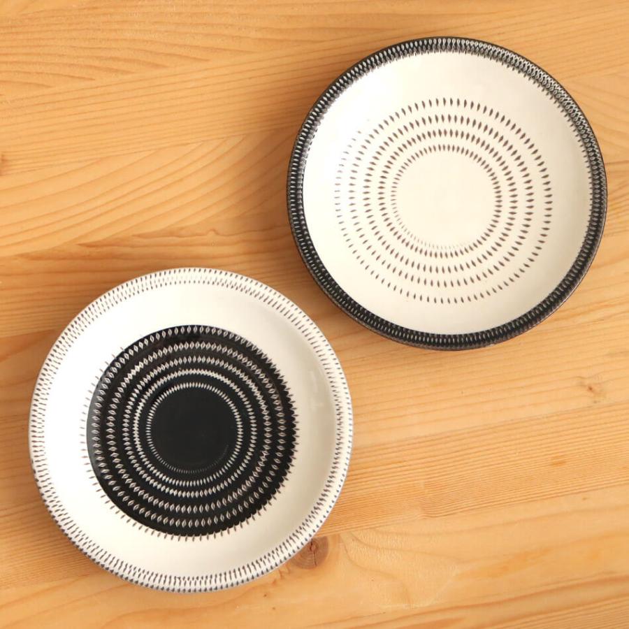 小石原焼 小石原焼き 5寸皿 飛び鉋 15.5cm 2カラー 森喜窯 森山健治