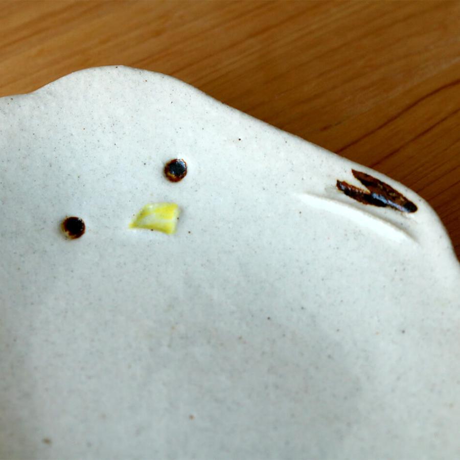 梶原慶治 取り皿 陶芸作品 えなが シマエナガ 個人陶芸家 小皿