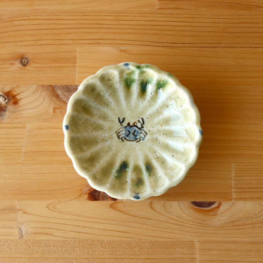 梶原慶治 取り皿 陶芸作品 かに 個人陶芸家 小皿 おしんこ皿