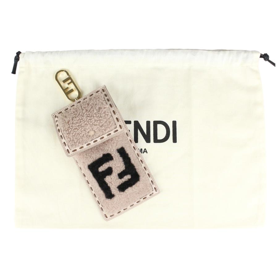 FENDI 〔未使用品〕フェンディ FFロゴ ファー フォンポケット FENDI 〔未使用品〕フェンディ FFロゴ ファー フォンポケット