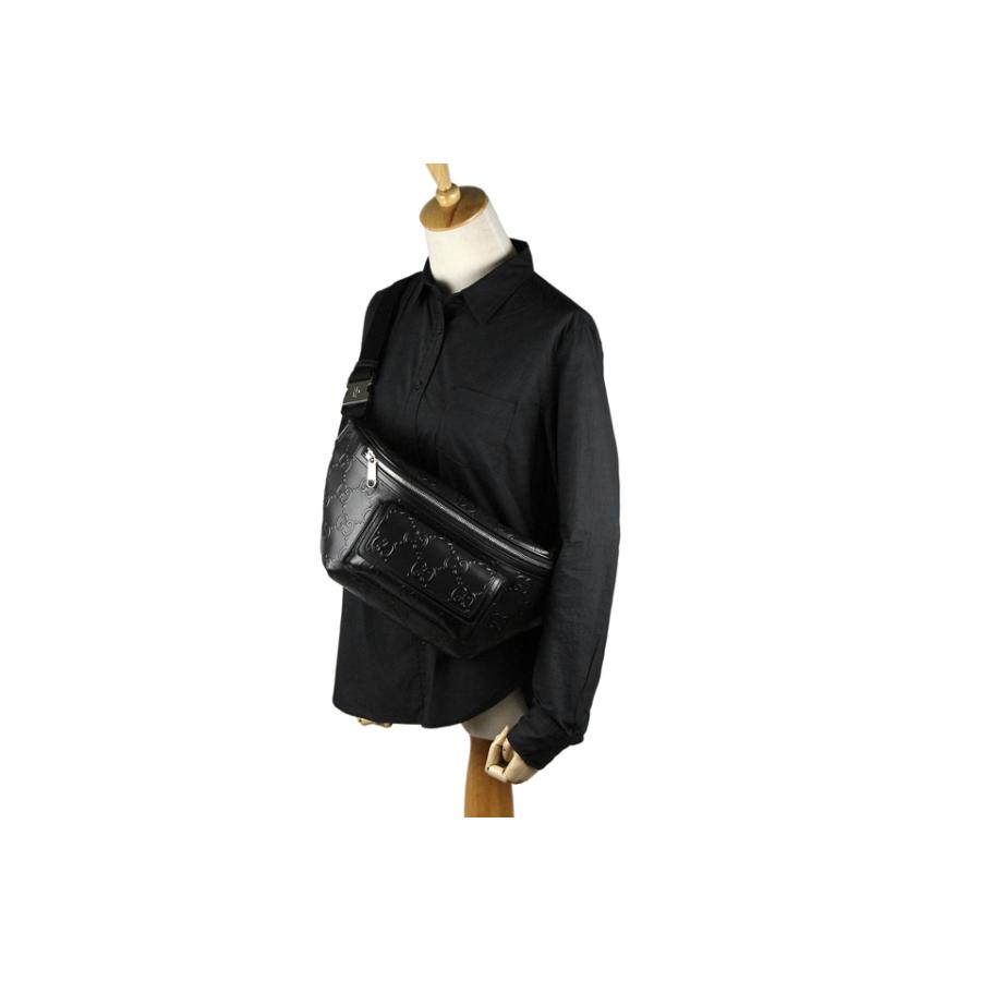 GG 〔美品 - 大変綺麗〕GUCCI/グッチ GGエンボス ベルトバッグ GG 〔美品 - 大変綺麗〕GUCCI/グッチ GGエンボス ベルトバッグ