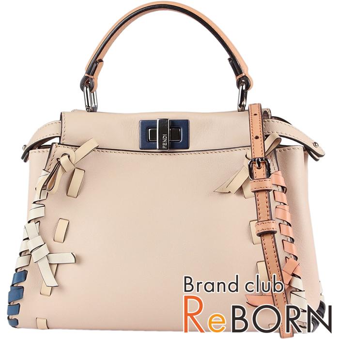 PEEKABOO 〔新品同様品 - ほぼ新品〕FENDI/フェンディ ピーカブー ミニ 