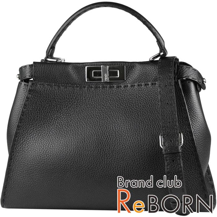 新品同様品 FENDI フェンディ ピーカブー レギュラー セレリア（2WAY 