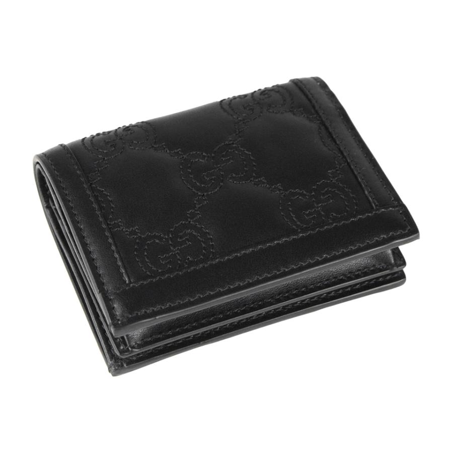 【新品・未使用】GUCCI GGマトラッセ ウォレット キルティングレザー GUCCI（グッチ） 〔未使用品〕グッチ GGマトラッセ コンパクト