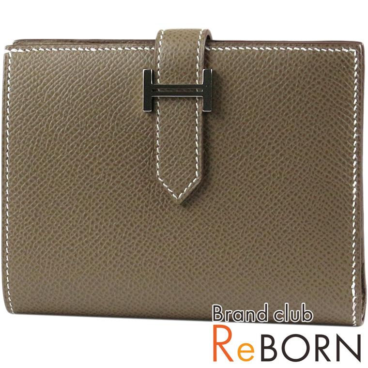 美品 - 大変綺麗〕エルメス/HERMES ベアン コンパクト 