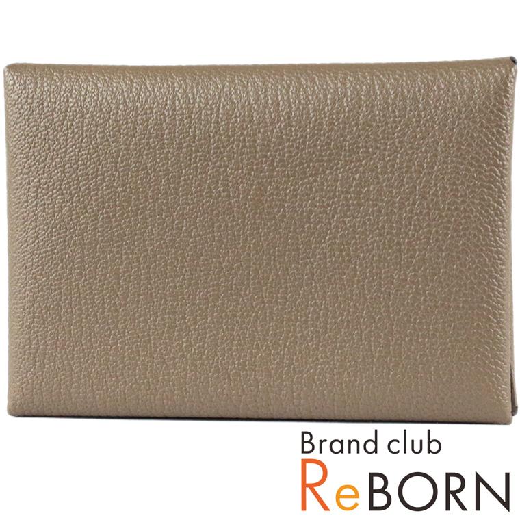 HERMES 〔未使用品〕HERMES/エルメス カルヴィ デュオ（ミニウォレット  