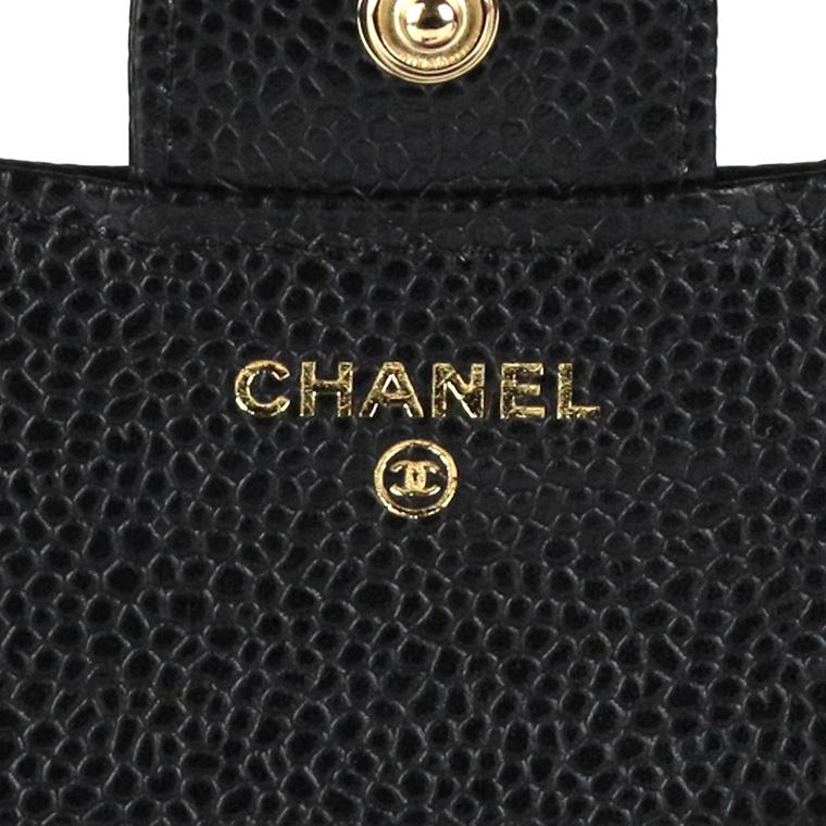 正規品 シャネル クラシック マトラッセ ゴールド金具　二つ折り財布 マトラッセ 〔未使用品〕CHANEL/シャネル クラシック コンパクト