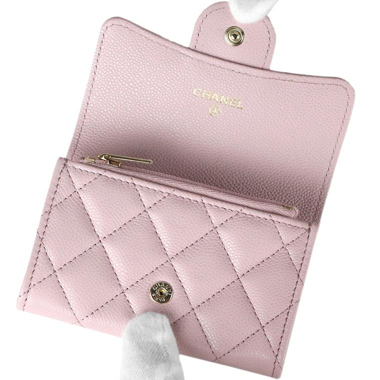 マトラッセ CHANEL/シャネル クラシック フラップ ミニウォレット 