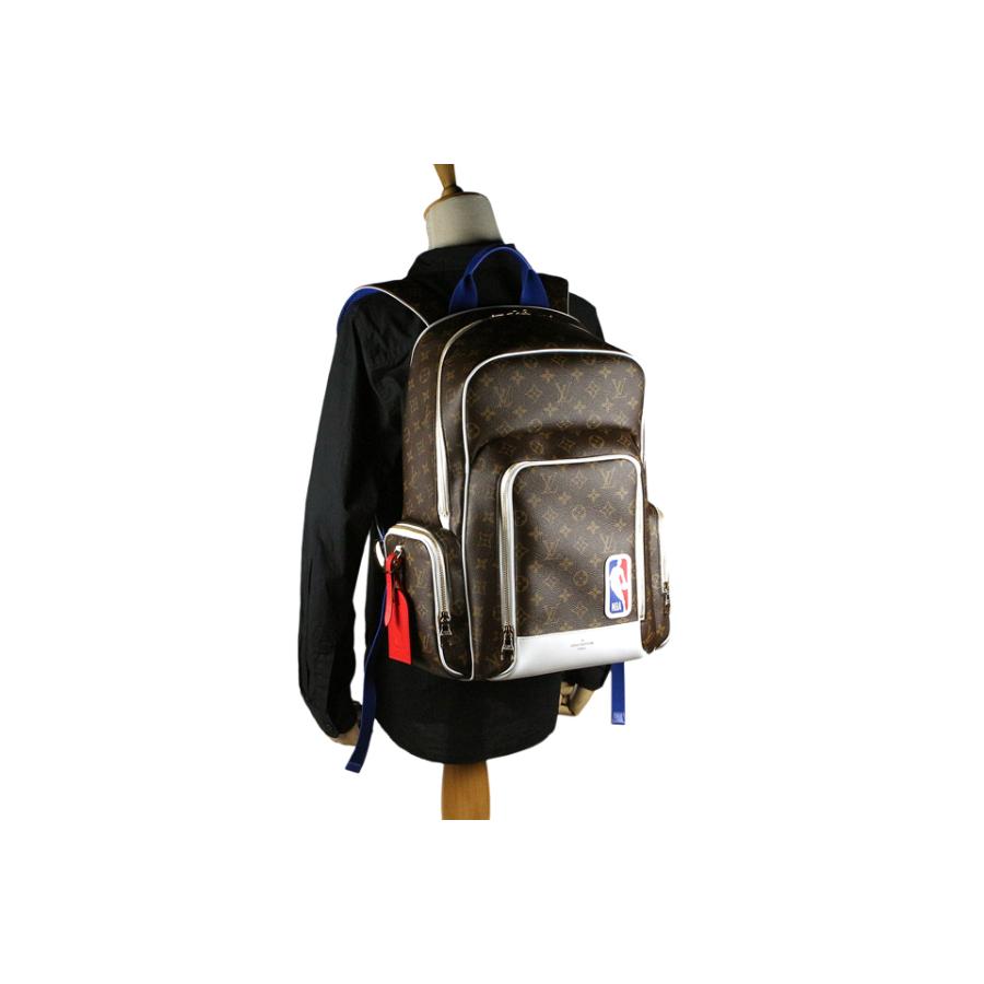 未使用品 ルイ ヴィトン Lv Nba バックパック Nv リュック モノグラム ブラウン ブルー ホワイト M 年製 D21 0119 ブランドクラブ リボーン 通販 Yahoo ショッピング