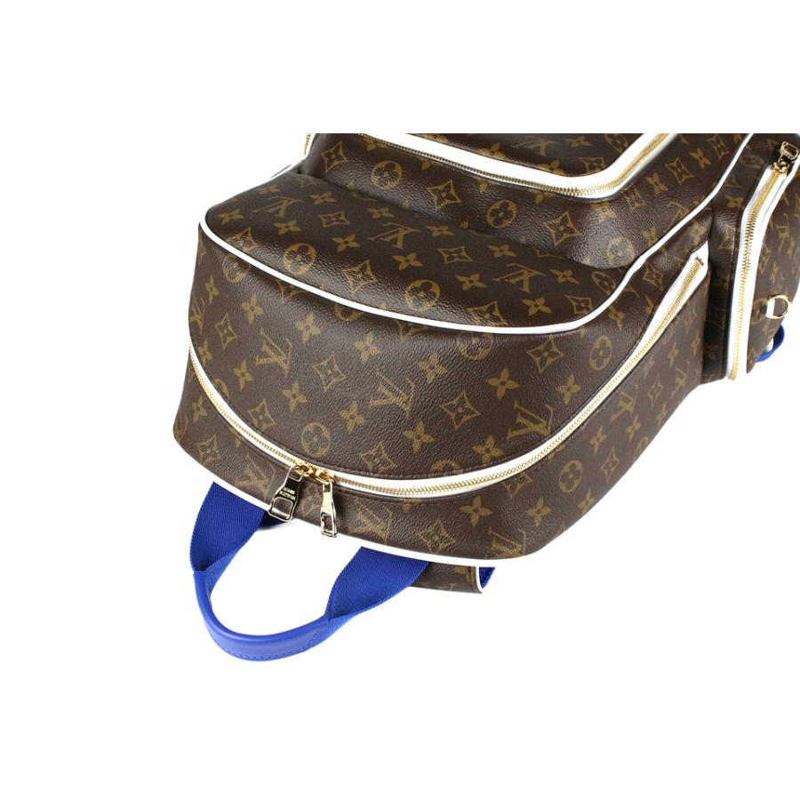 未使用品 ルイ ヴィトン Lv Nba バックパック Nv リュック モノグラム ブラウン ブルー ホワイト M 年製 D21 0119 ブランドクラブ リボーン 通販 Yahoo ショッピング