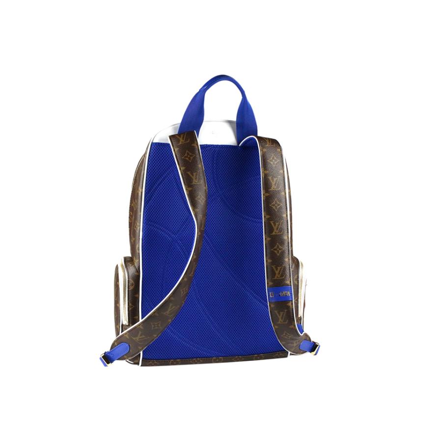 未使用品 ルイ ヴィトン Lv Nba バックパック Nv リュック モノグラム ブラウン ブルー ホワイト M 年製 D21 0119 ブランドクラブ リボーン 通販 Yahoo ショッピング