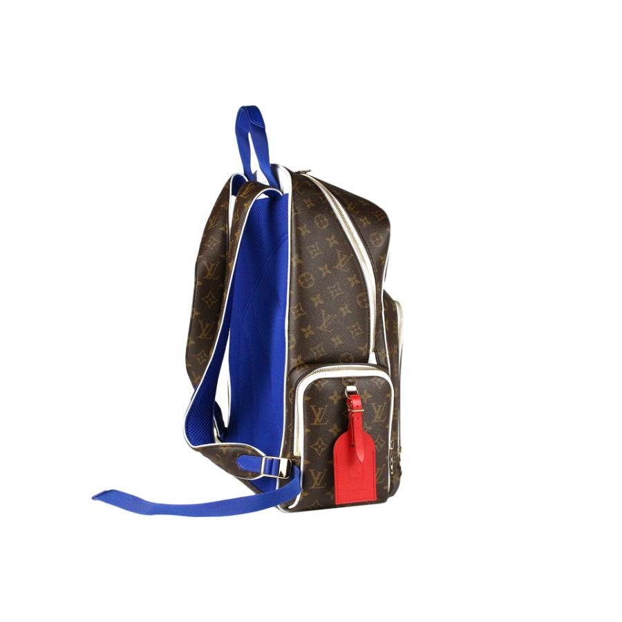 未使用品 ルイ ヴィトン Lv Nba バックパック Nv リュック モノグラム ブラウン ブルー ホワイト M 年製 D21 0119 ブランドクラブ リボーン 通販 Yahoo ショッピング