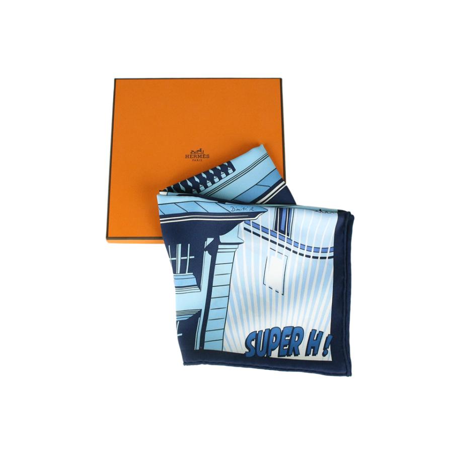 HERMES 〔未使用品〕HERMES/エルメス カレ70“MINUIT AU FAUBOURG HERMES 〔未使用品〕HERMES/エルメス カレ70“MINUIT AU FAUBOURG