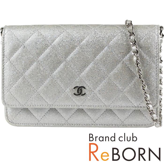 マトラッセ 未使用品 CHANEL シャネル 新型 チェーンウォレット 