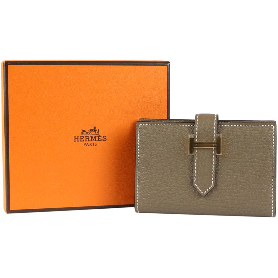 Bearn 〔未使用品〕エルメス/HERMES ベアン ミニ（ミニウォレット