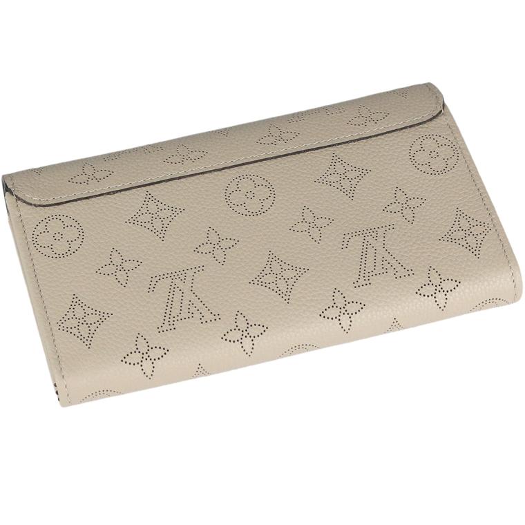 LV ルイヴィトン ポルトフォイユ イリス マヒナ 長財布 グレー ルイヴィトン 長財布 ポルトフォイユ・イリス マヒナ LOUIS