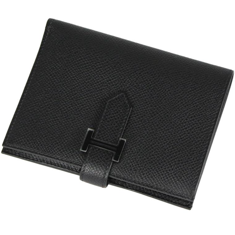 Bearn 〔未使用品〕HERMES/エルメス ベアン コンパクト モノクローム
